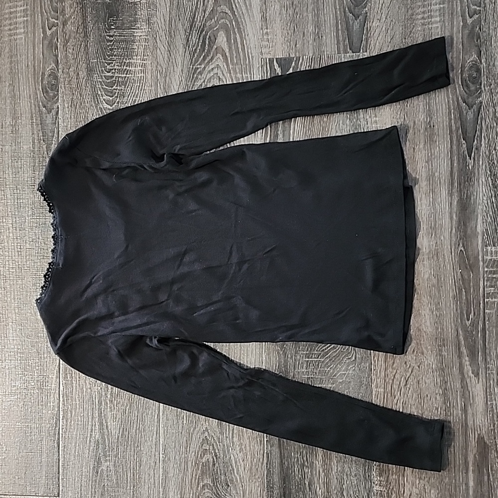 🌹 Active Basic Ribbed Knit Tee 🌹 - Picture 4 of 4